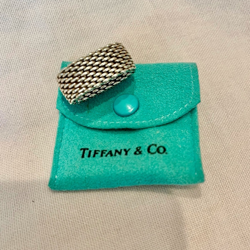 Tiffany & Co. Somerset Mesh Ring